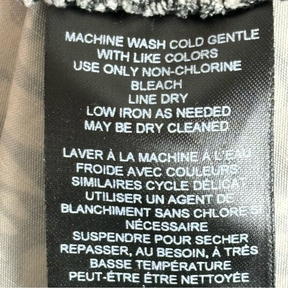 Anthropologie Dress Womens XL Blythe Black White Square Neck Tiered Midi - Picture 8 of 14